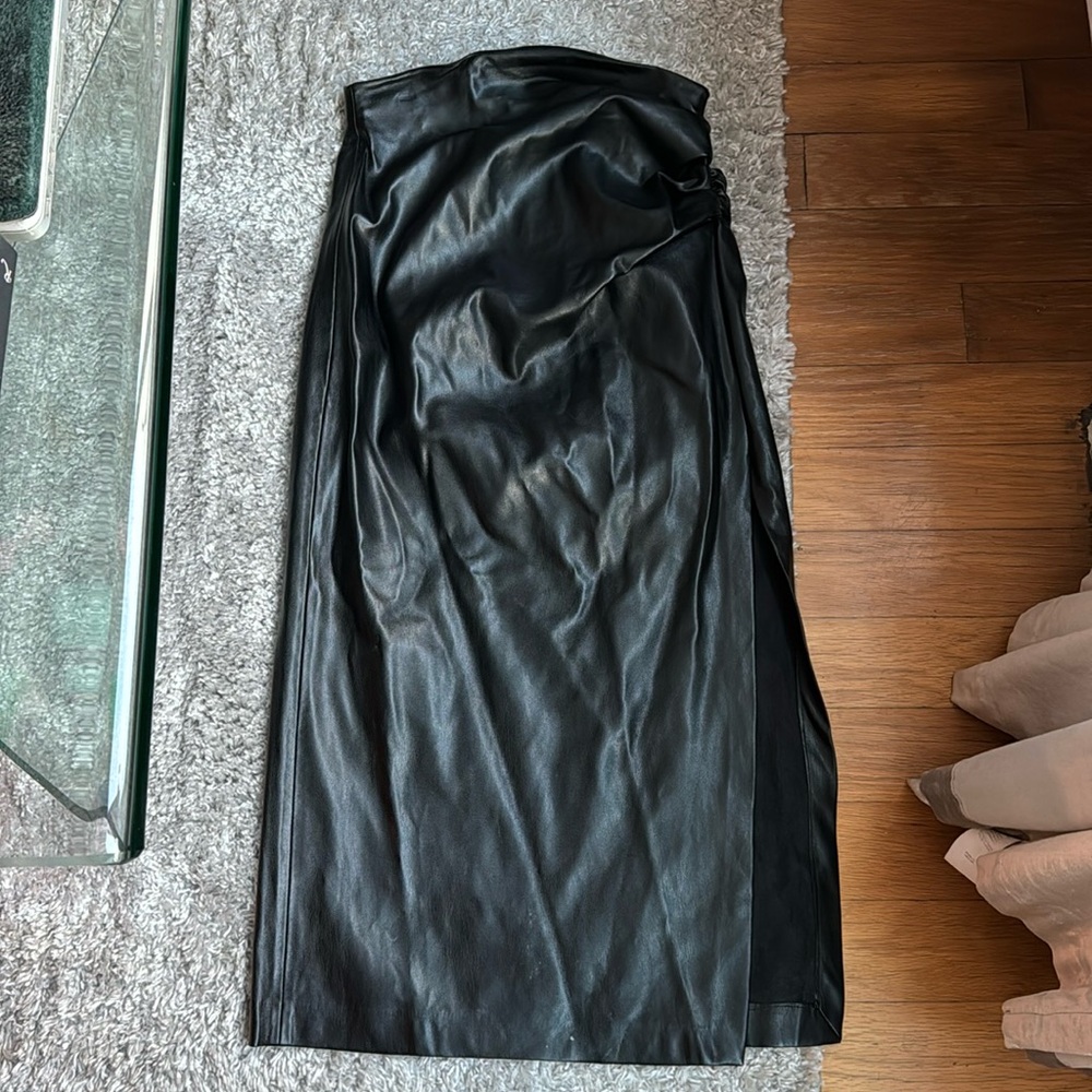 Faux Leather Zara Skirt